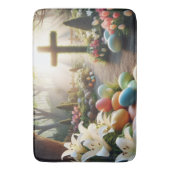 Osterei/Lilly Badematte (Vorderseite Vertikal)