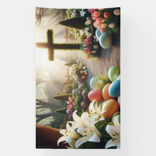 Osterei/Lilly Banner (Vertikal)