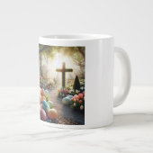 Osterei/Lilly Jumbo-Tasse (Vorderseite Rechts)