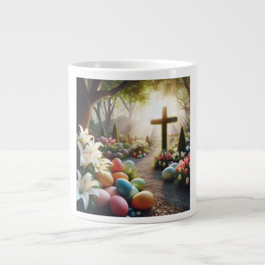 Osterei/Lilly Jumbo-Tasse (Vorderseite)