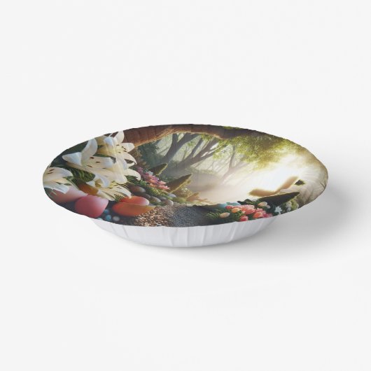 Osterei/Lilly Pappteller (Gewinkelt)