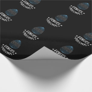 Osterei mit argentinischer Flagge Geschenkpapier