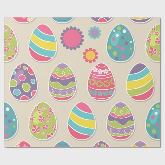 Osterei-Muster-Packpapier Geschenkpapier (Flach)