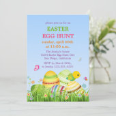 Osterei-Ostern-Party Einladung (Stehend Vorderseite)