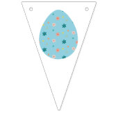 Osterei-Party-Banner Wimpelkette (Zweite Fahne)