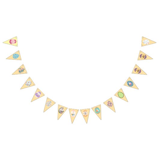 Osterei-Party-Banner Wimpelkette (Alle)