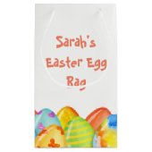 Osterei-Pastell Kleine Geschenktüte (Rückseite)