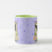 Osterei-Plätzchen - Boston Terrier Tasse (Zentrum)