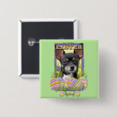 Osterei-Plätzchen - Chihuahua Button (Vorne & Hinten)