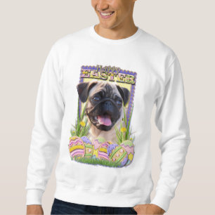 Osterei-Plätzchen - Mops Sweatshirt