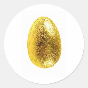 Osterei Runder Aufkleber