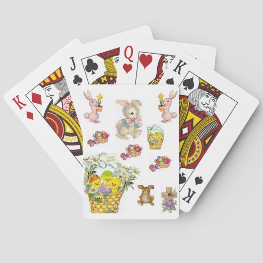 Osterei Spielkarten-Deck Spielkarten (Rückseite)