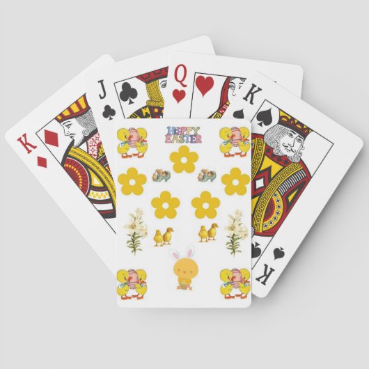 Osterei Spielkarten-Deck Spielkarten (Rückseite)