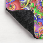 Osterei-Spirale-Fraktal Mousepad (Ecke)