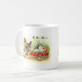 Osterei-Zustelldienst Kaffeetasse (Vorderseite Links)