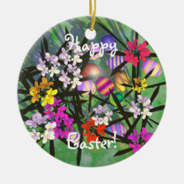 Ostereiegarten Keramikornament