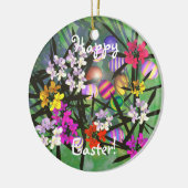 Ostereiegarten Keramikornament (Links)