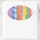 Ostereier 2 Aufkleber (Tasche)