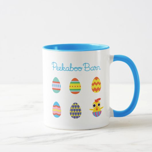 Ostereier 2 Peekaboo-Scheunen-Ostern | Tasse (Rechts)