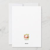 Ostereier Aquarellkarte Feiertagskarte (Rückseite)