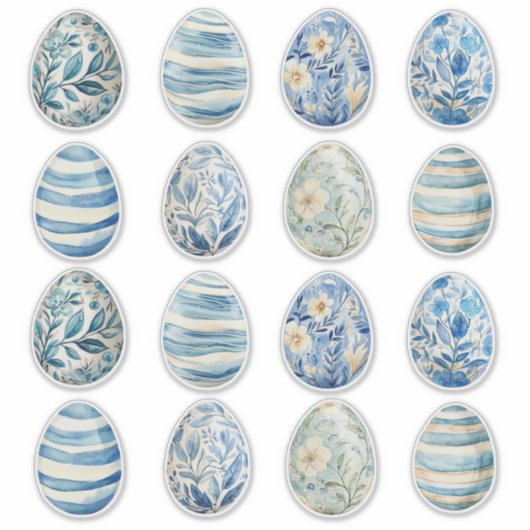 Ostereier Aufkleber (Vorderseite)