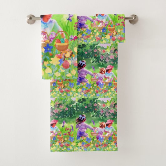 Ostereier Badhandtuch Set (Insitu)