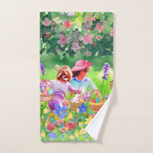 Ostereier Badhandtuch Set (Handtuch)