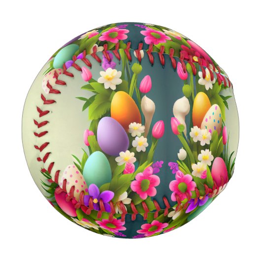 Ostereier Baseball (Vorderseite Links)