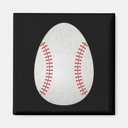 Ostereier Baseball Osterkids Boys Magnet (Vorne)