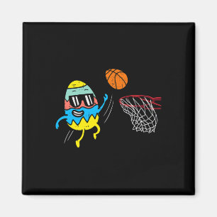 Ostereier Basketball Niedliche Sportler Männer Jun Magnet