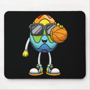 Ostereier Basketball Sportboys Männer Kinder Mousepad