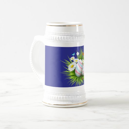 Ostereier Bierglas (Vorderseite Links)