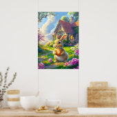 Ostereier Bitcoin Crypto Poster (Küche)