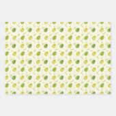 Ostereier-Blätter Geschenkpapier Set (Vorderseite 2)