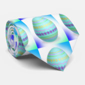 Ostereier-Blues Krawatte (Gerollt)