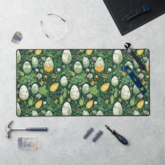 Ostereier Blume Frühjahr Nr. 1 Schreibtischunterlage (Arbeitsplatz)