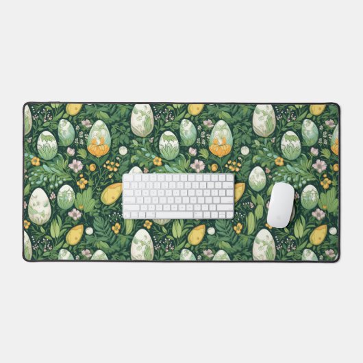 Ostereier Blume Frühjahr Nr. 1 Schreibtischunterlage (Tastatur & Maus)