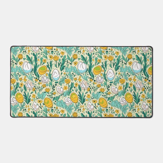 Ostereier Blume Frühjahr Nr. 2 Schreibtischunterlage (Vorderseite)