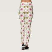 Ostereier, Blume und Herz Leggings (Rückseite)