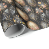 Ostereier botanisch geschenkpapier (Rolleneckpunkt)