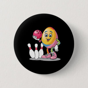 Ostereier Bowling-Team L Button