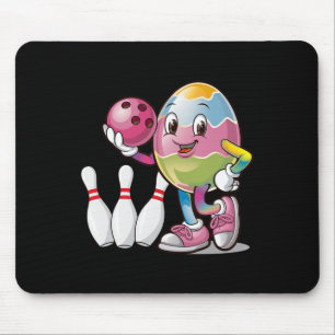 Ostereier Bowling-Team L Mousepad