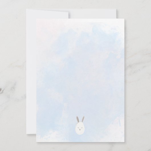 Ostereier Brunch & Eierjagd Einladung (Rückseite)