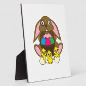 Ostereier Bunny Fotoplatte (Seite)