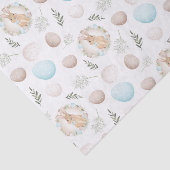 Ostereier & Bunny Pattern Pastellweiß Seidenpapier (Ausschnitt)