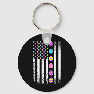 Ostereier Bunny Usa American Flag Patriotic Men W Schlüsselanhänger