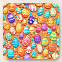 Ostereier Cartoon Muster