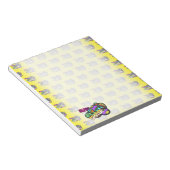 Ostereier Cartoon Notepad Notizblock (angewinkelt)