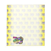 Ostereier Cartoon Notepad Notizblock (Vorderseite)