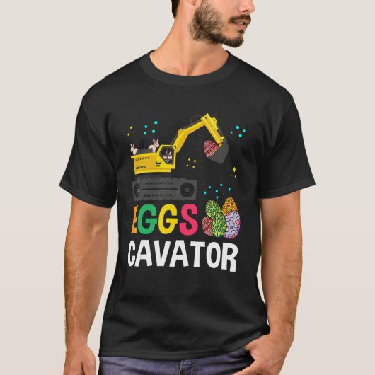 Ostereier Cavator Bugger Ostersonne T-Shirt (Vorderseite)